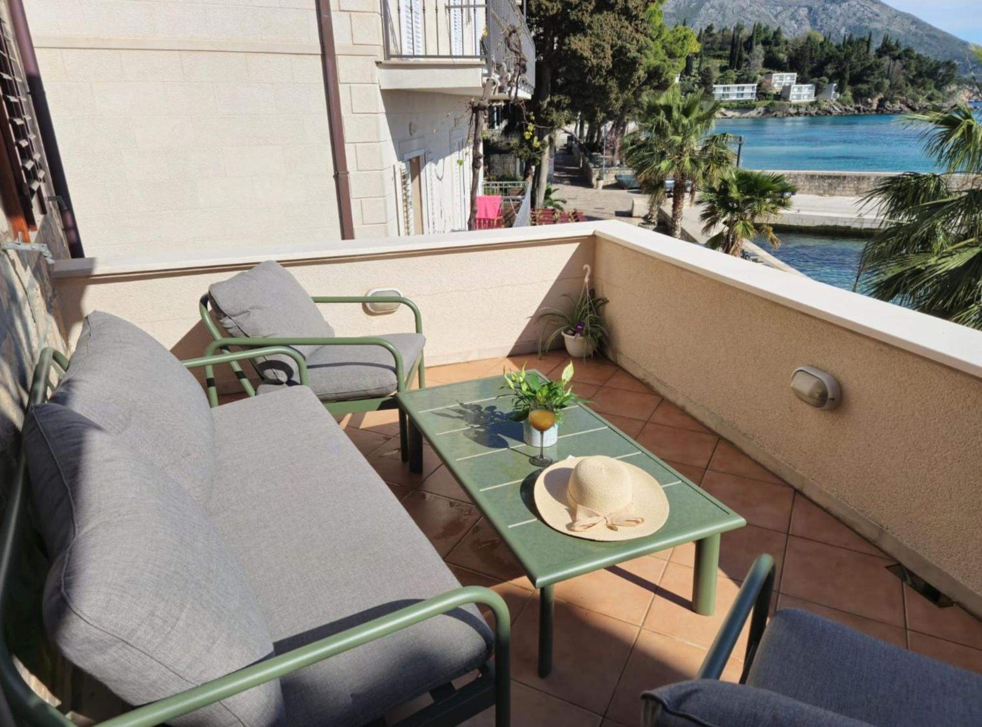 Villa Ana Apartments Mlini Exterior foto